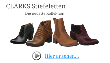 Clarks Stiefeletten: Aktuelle neue Kollektion