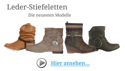 Leder & Wildleder Stiefeletten