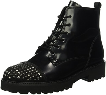 Gabor Bikerstiefelette 51.801 Schwarz mit Nieten an der Schuhspitze - 1